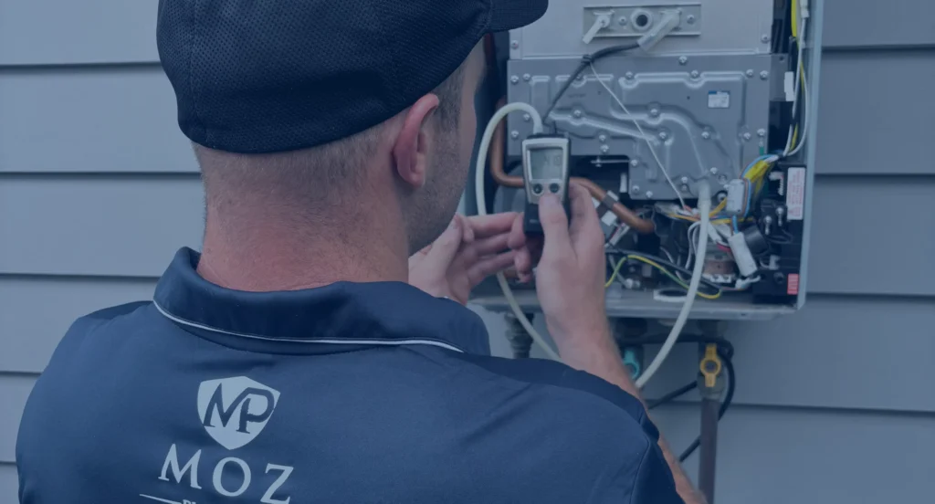 moz plumbing hot water specialist